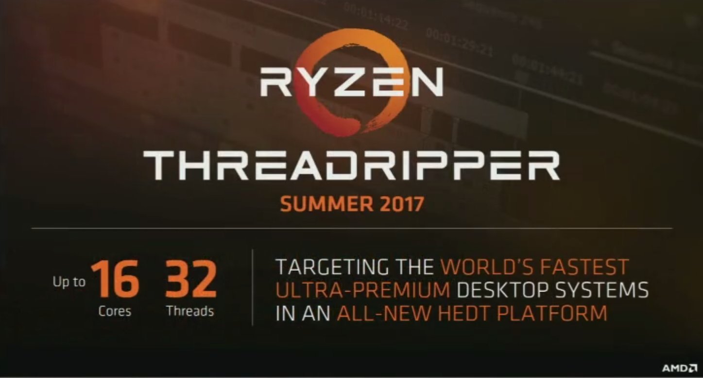 Threadripper Announcement