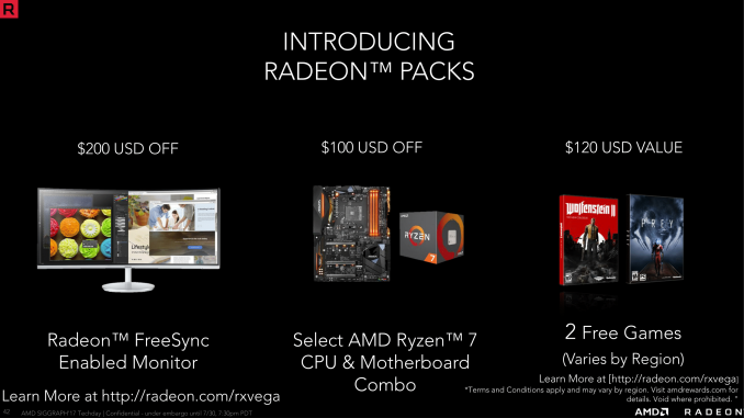 Radeon RX Vega Bundles